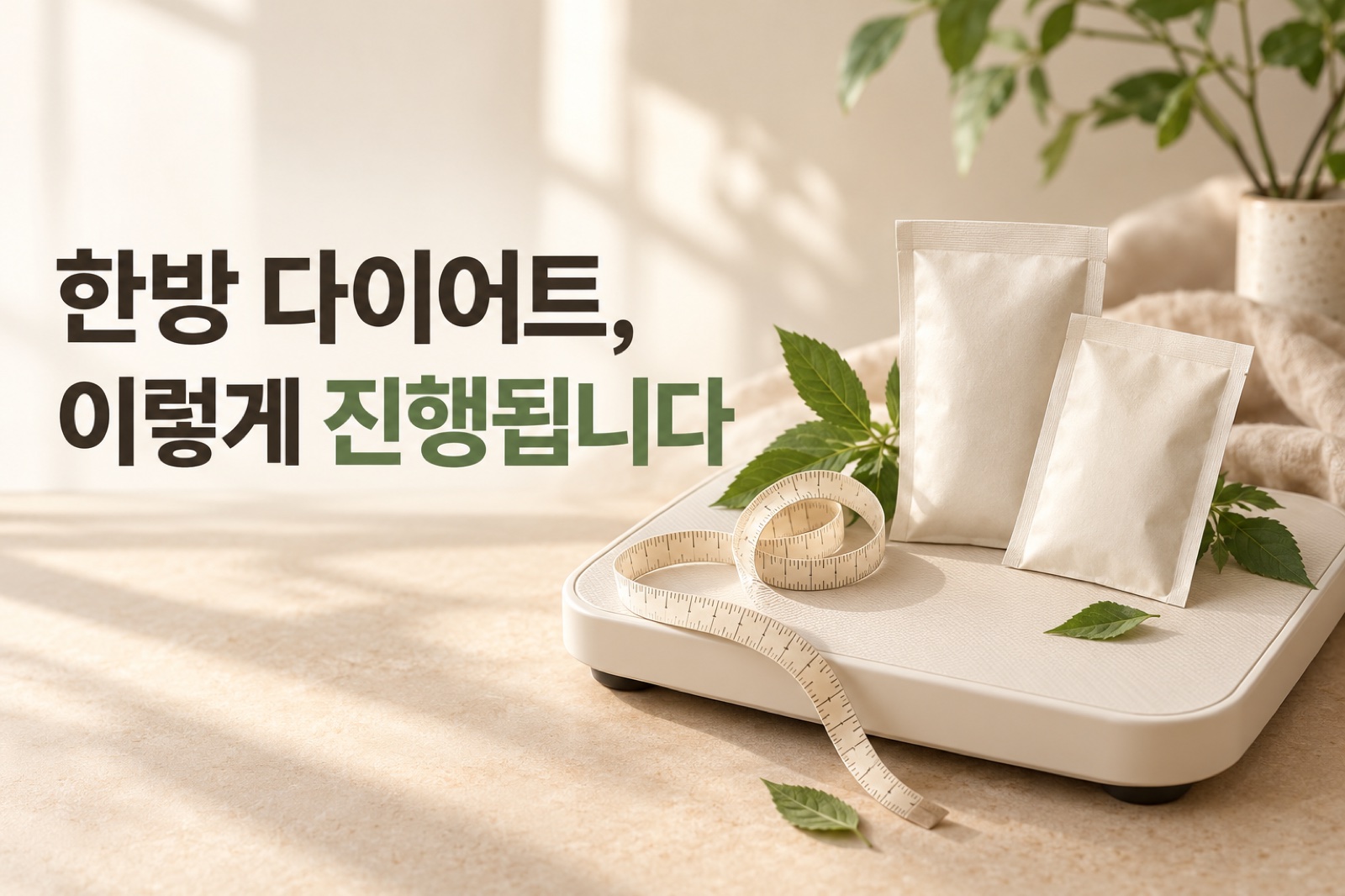 한방 다이어트, 린다이어트는 이렇게 진행됩니다
