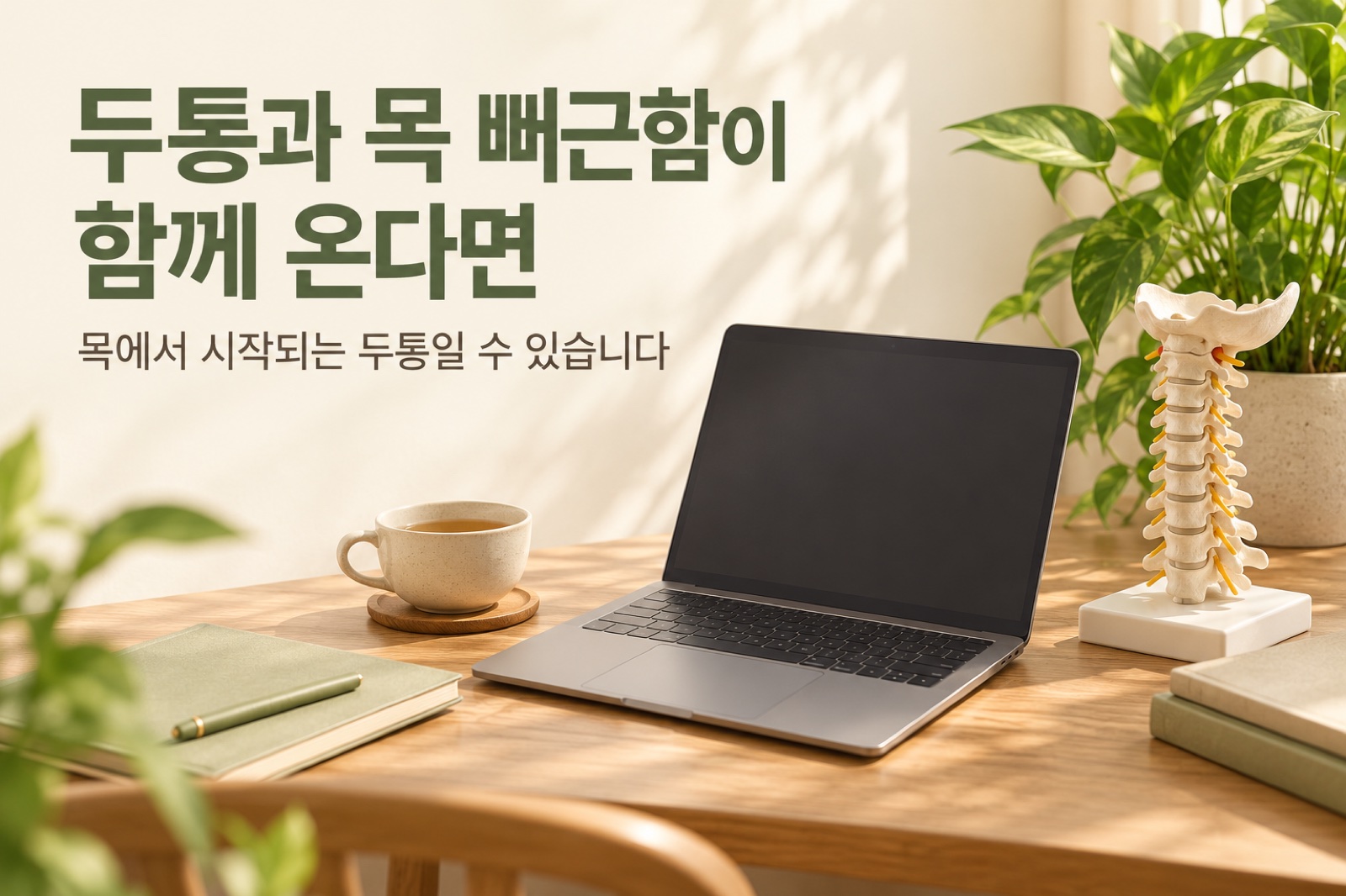 두통과 목 뻐근함이 함께 온다면