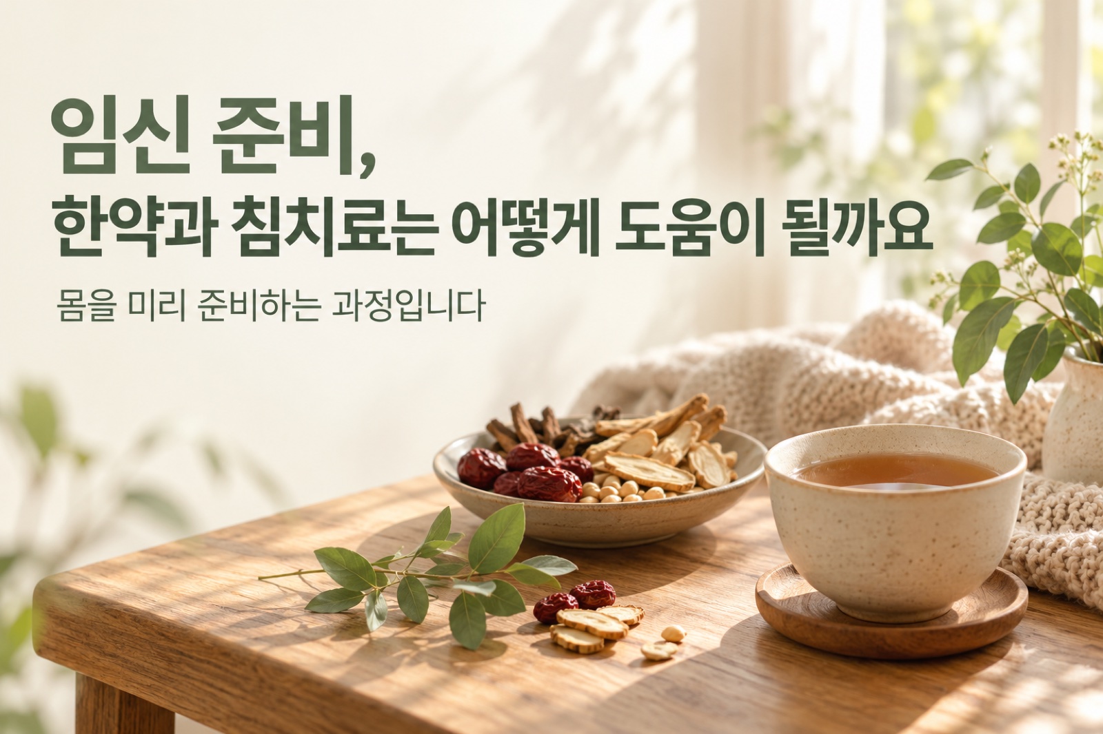 임신 준비, 한약과 침치료는 어떻게 도움이 될까요