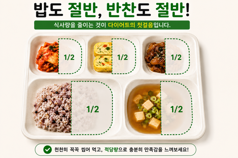 린다이어트 중 식사는 이렇게 하세요!